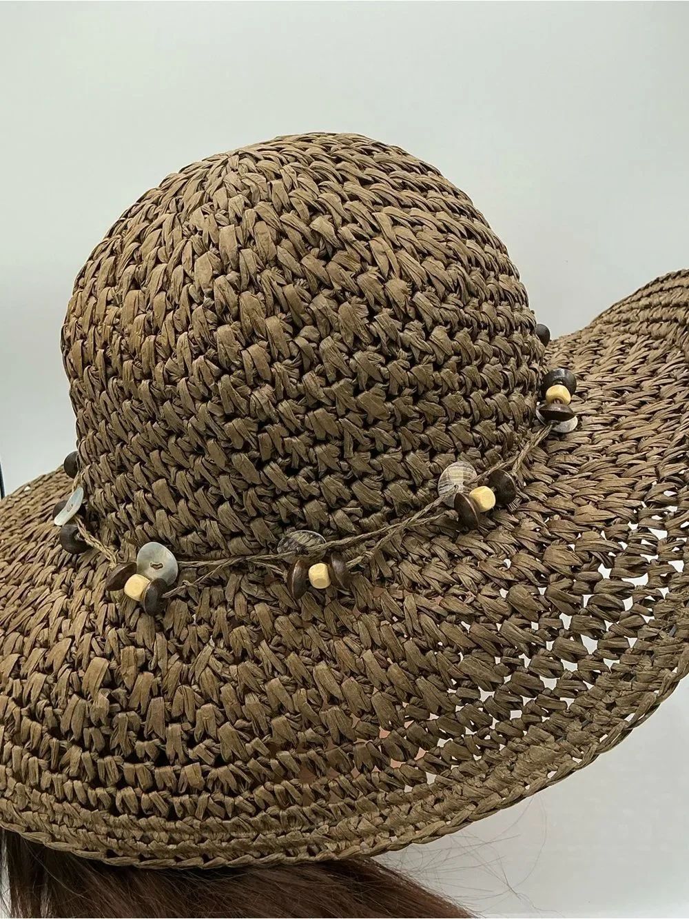 Jaclyn Smith Floppy Hat Women’s One Size With Trimmings
